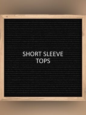 Short Sleeve Tops & Blouses